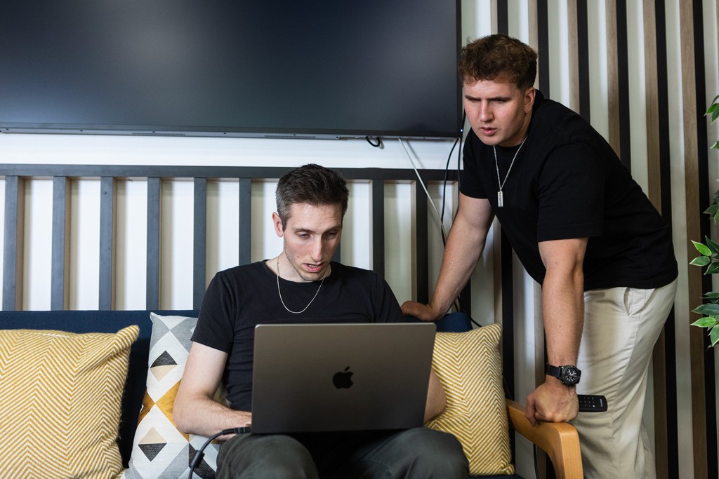 Ed Gibbins and Jacob Strauss